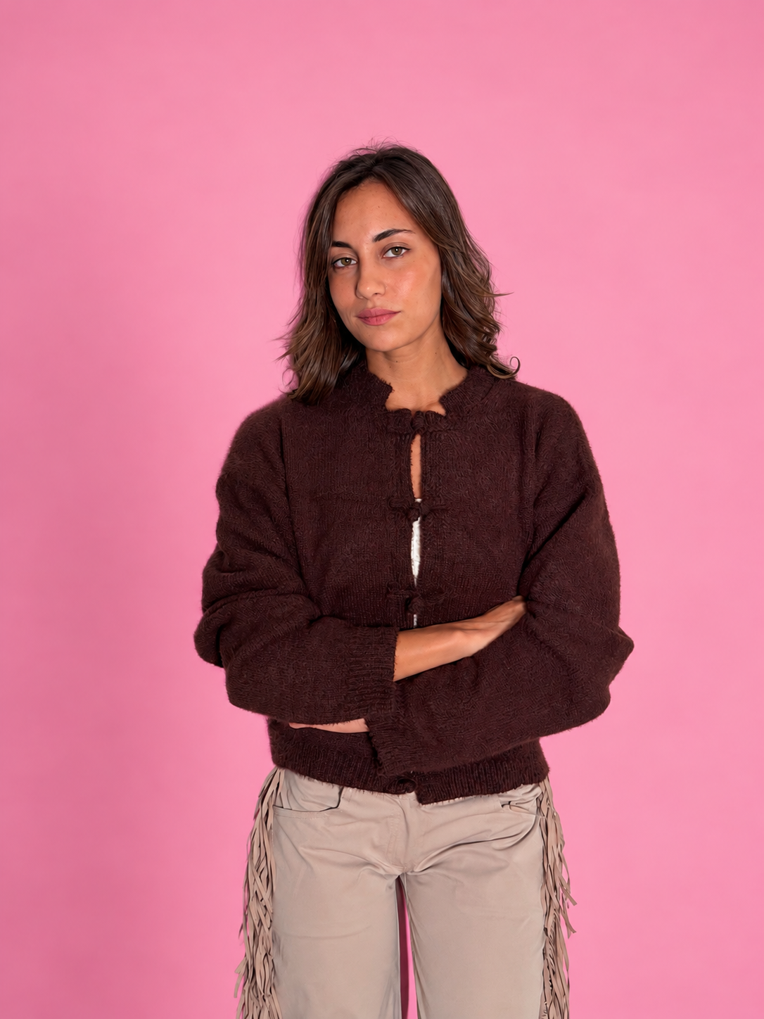 The Knit Mandarin Cardigan