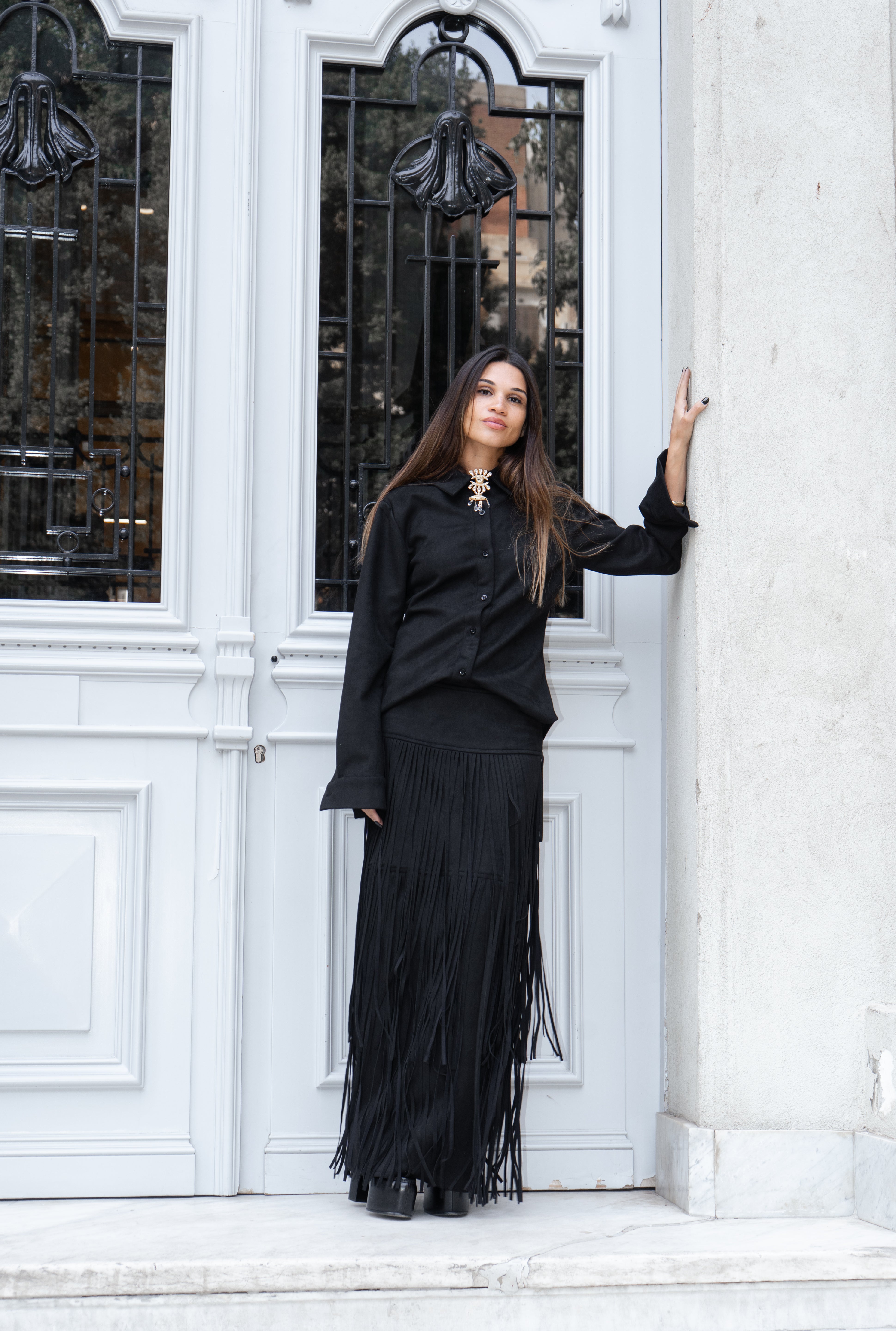 Amira Sued Set - Camel