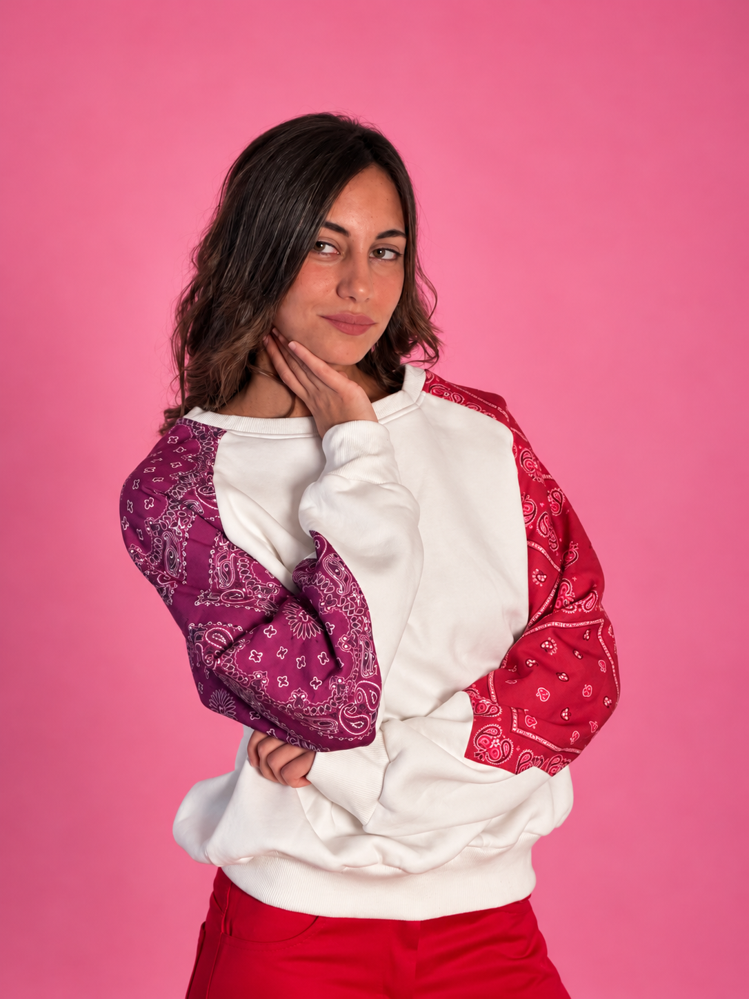 The Bandana Sleeve Sweater