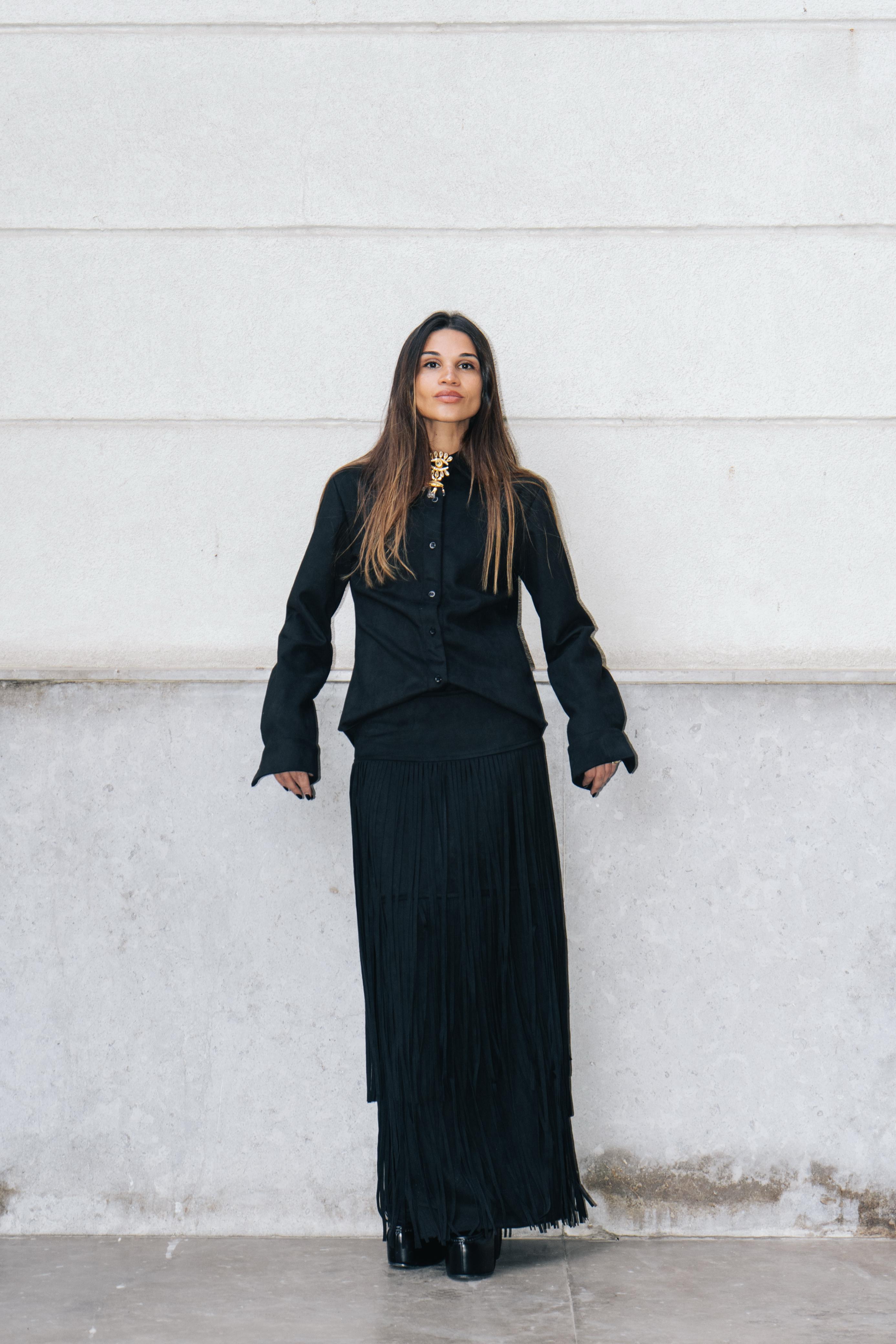 Amira Sued Set - Black