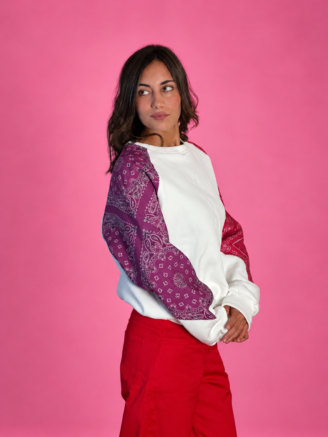The Bandana Sleeve Sweater