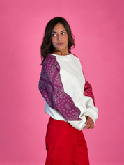 The Bandana Sleeve Sweater