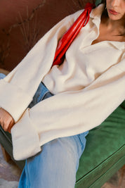 The Knitted Polo Sweater