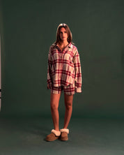 The Cozy Checkered Pajama Set