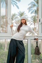 The Sleek High Neck Top