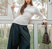 The Sleek High Neck Top