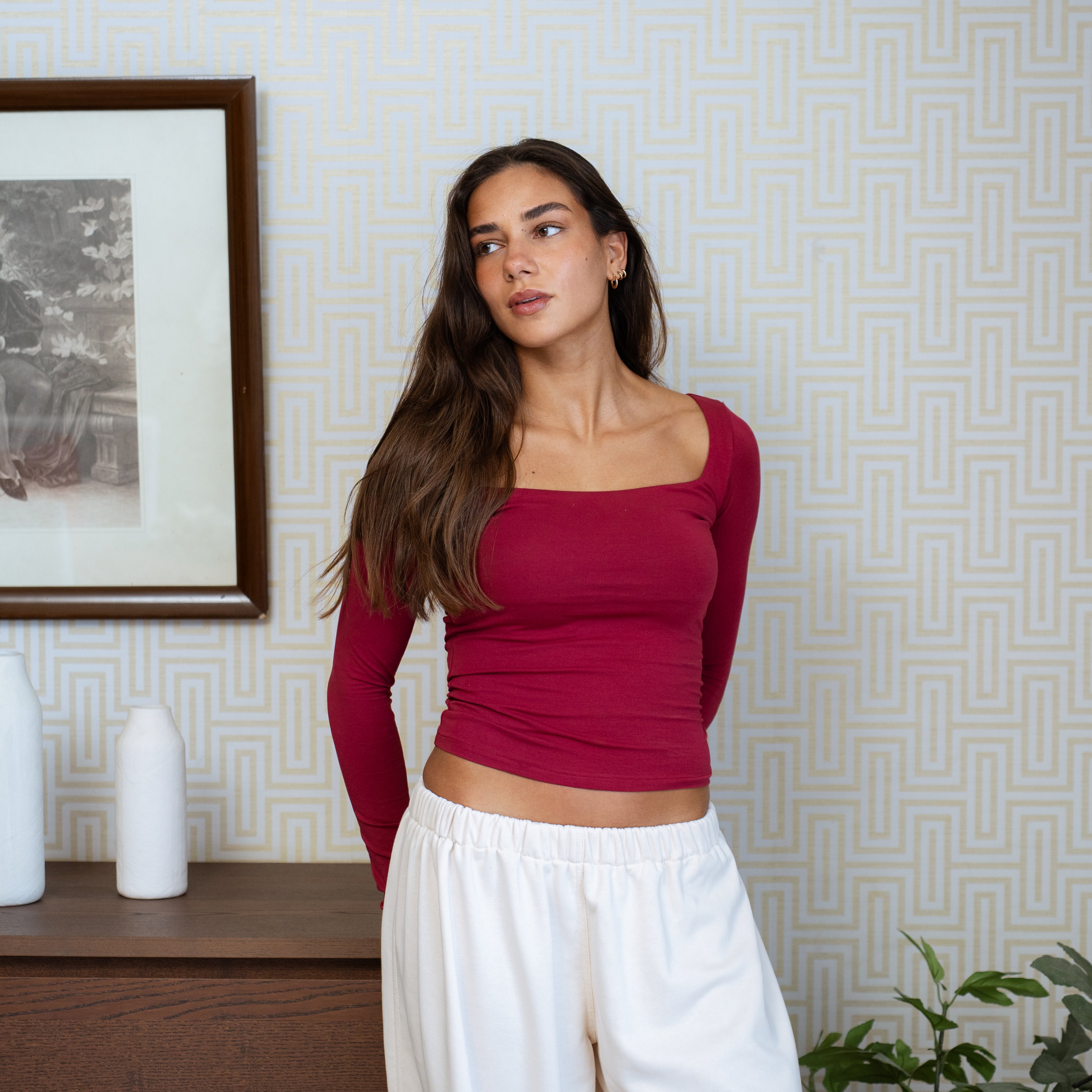 Structured Square Long Sleeve