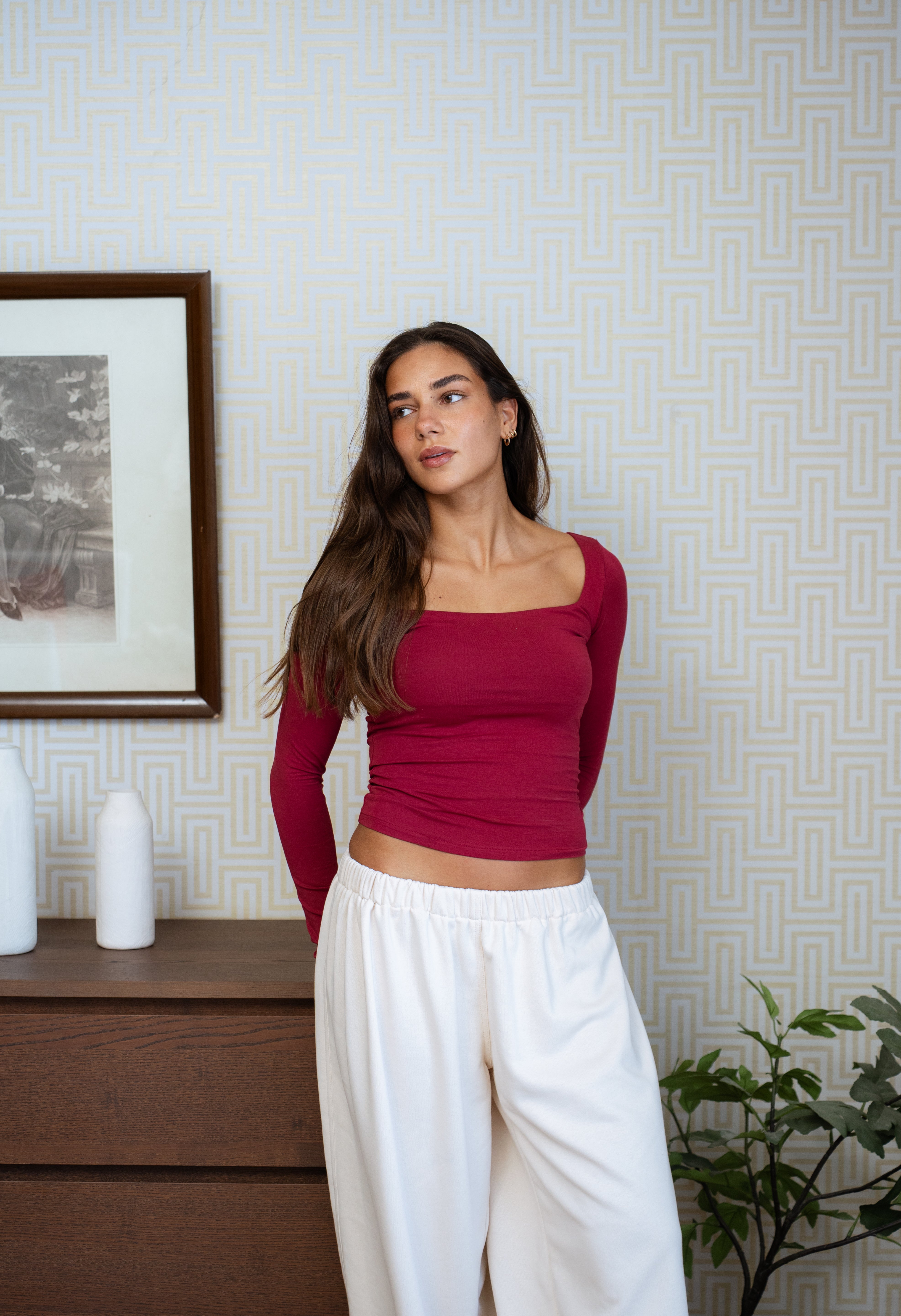 Structured Square Long Sleeve