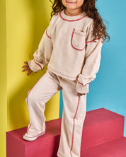 Kids Inside out set Creme