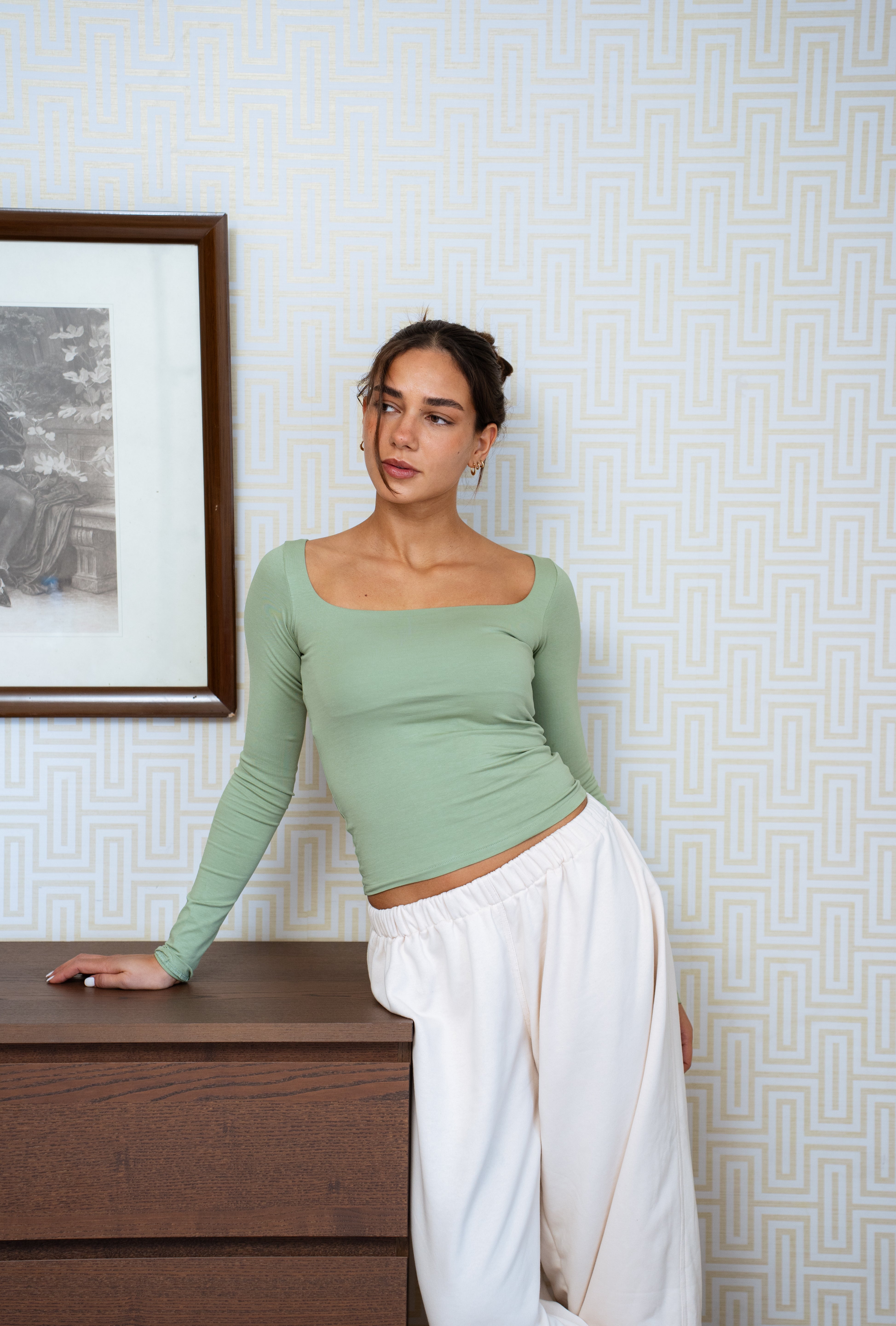 Structured Square Long Sleeve