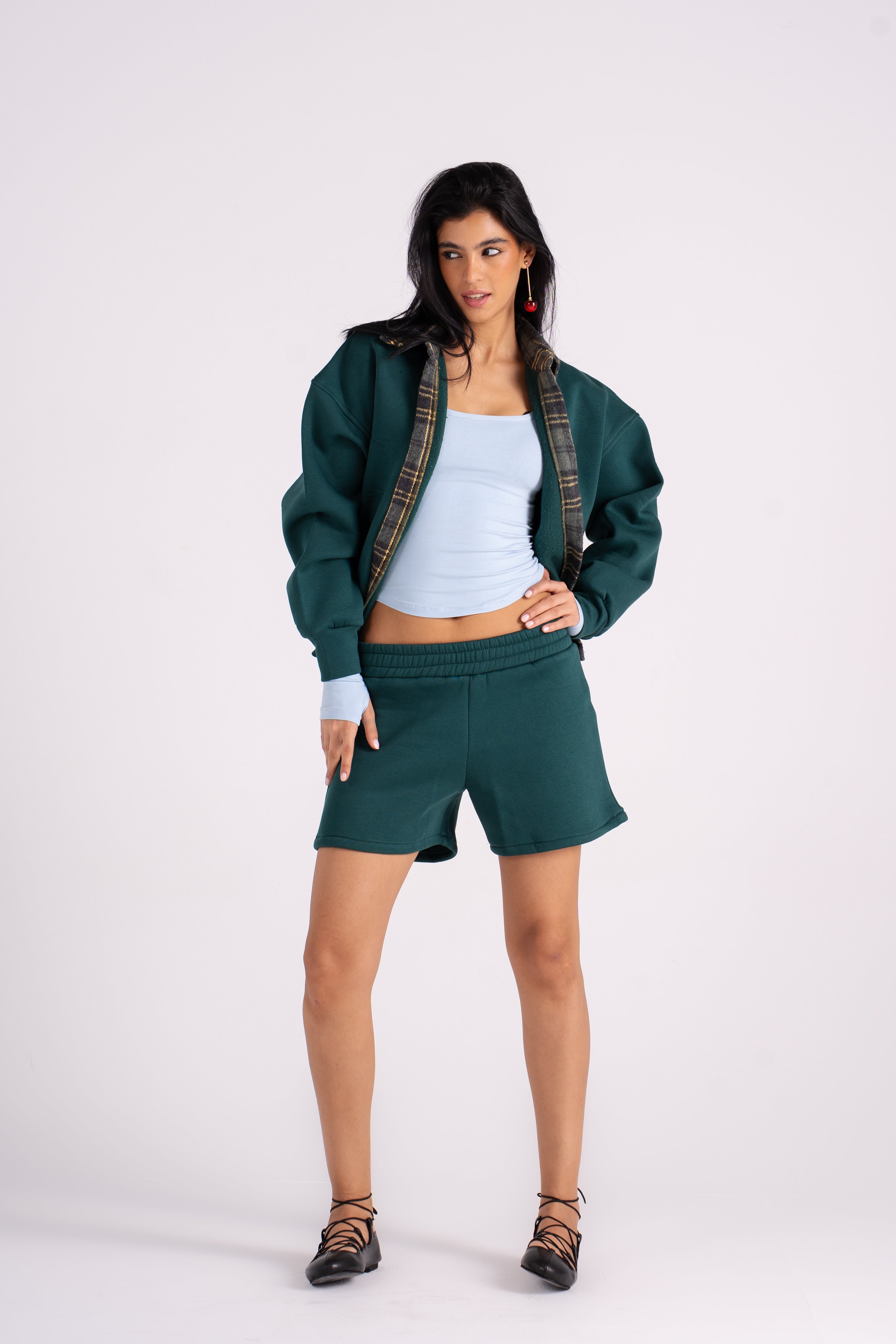 The Short Suit Shorts - Olive