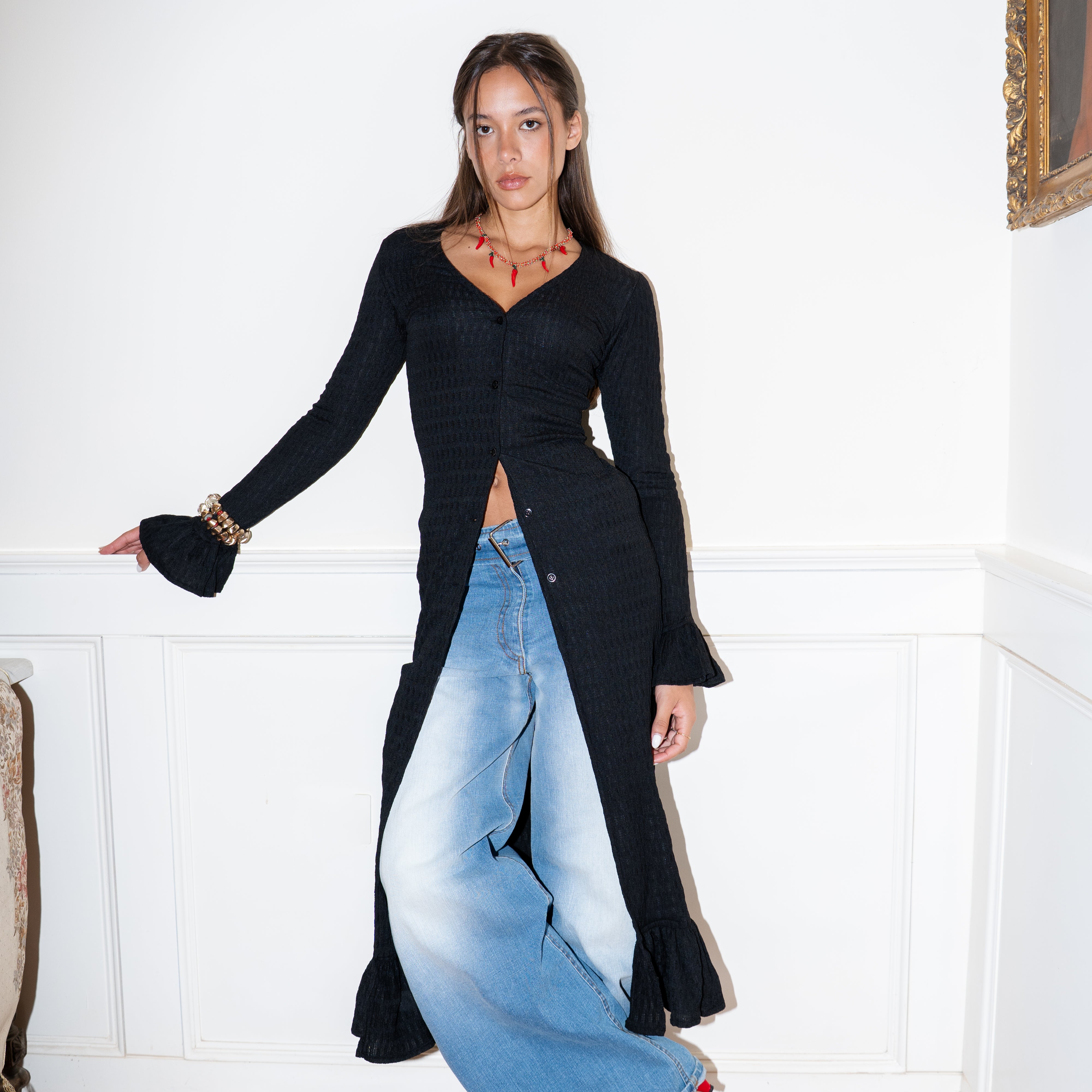 The Drama Sleeve Cardigan