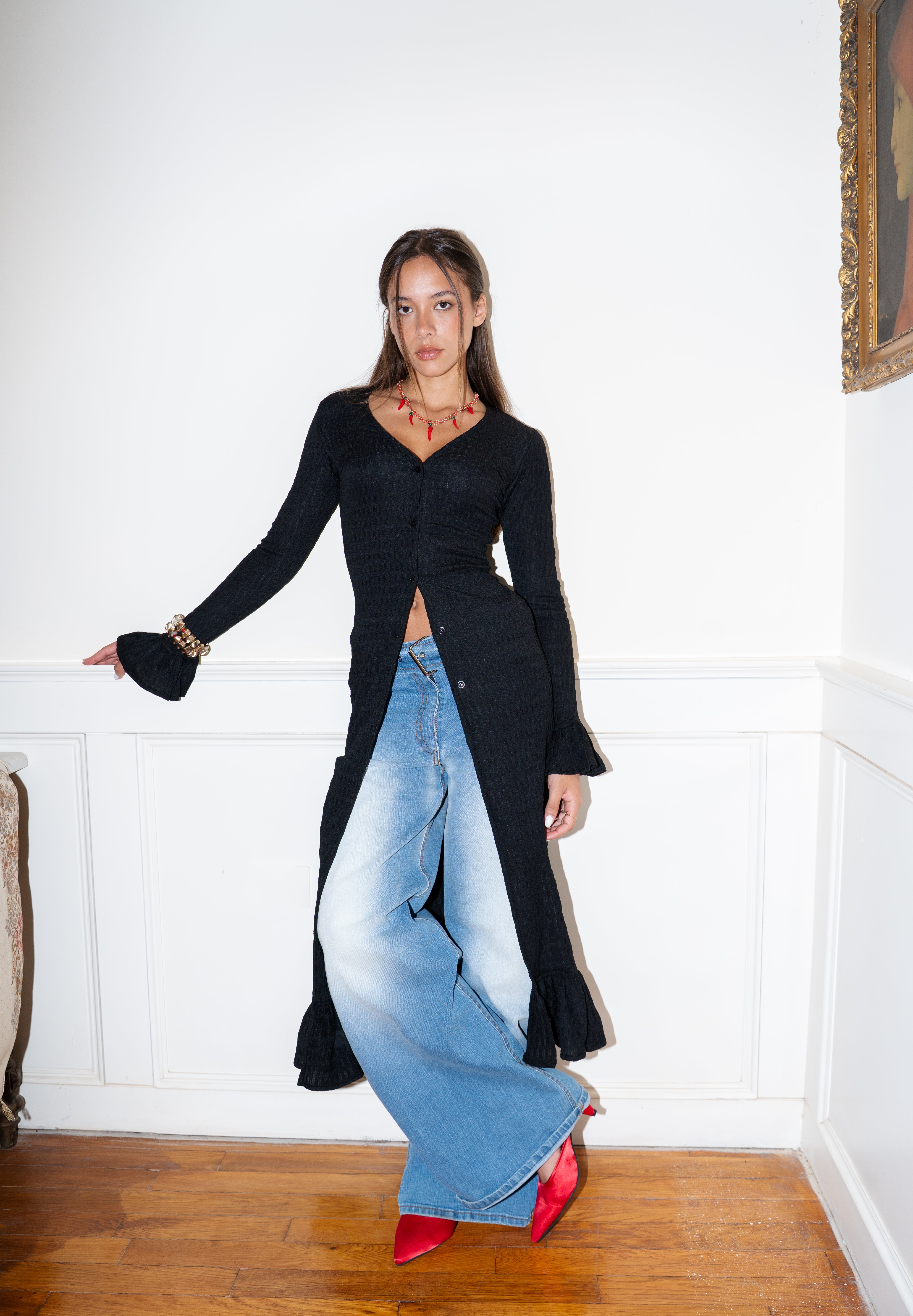 The Drama Sleeve Cardigan