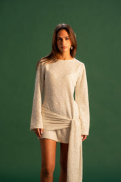 The Bling Wraparound Dress
