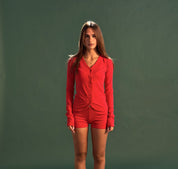 The Cozy Button Pajama Set