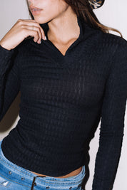 The Collar Up Sweater