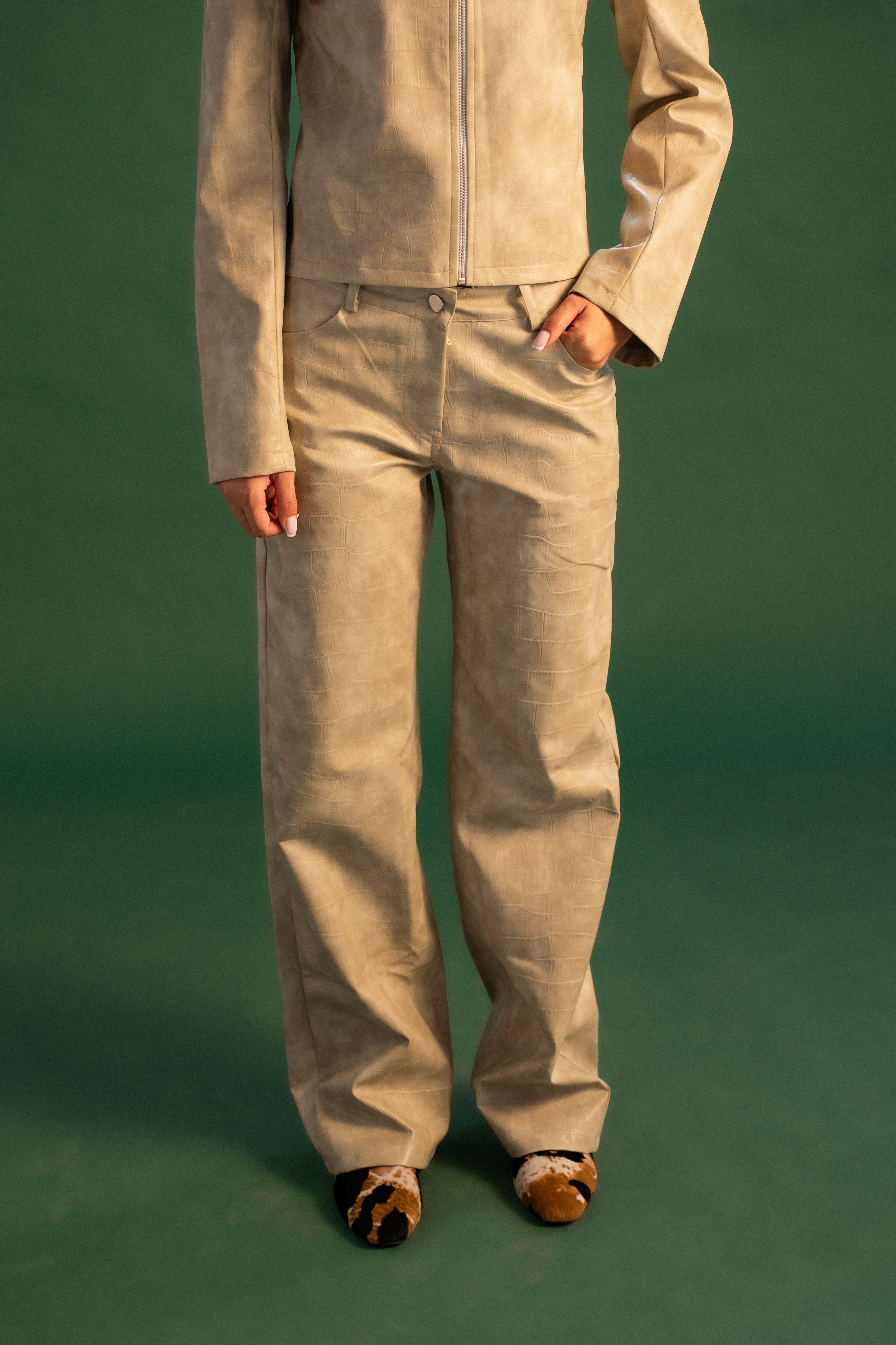 The Christmas Leather Pants