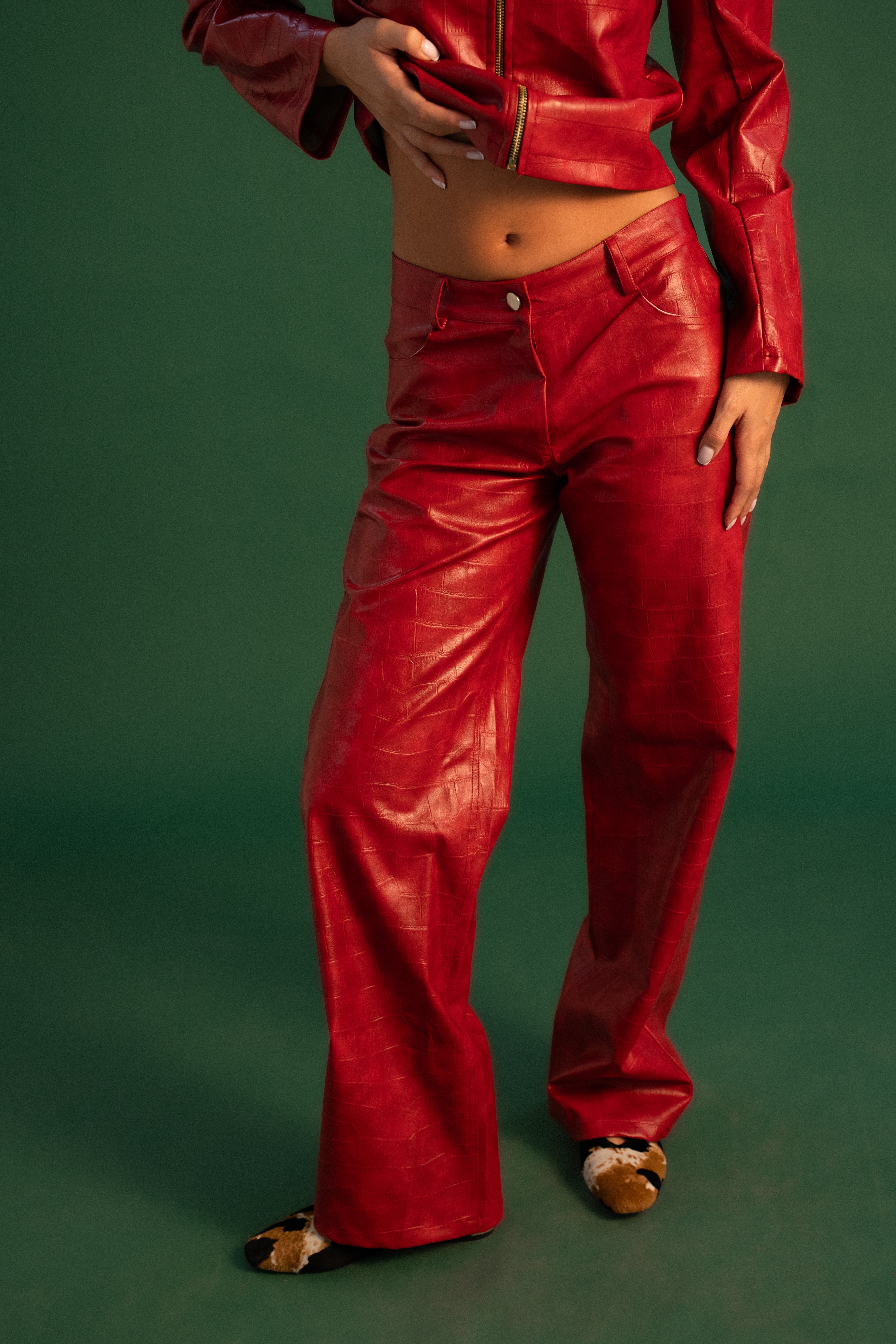 The Christmas Leather Pants