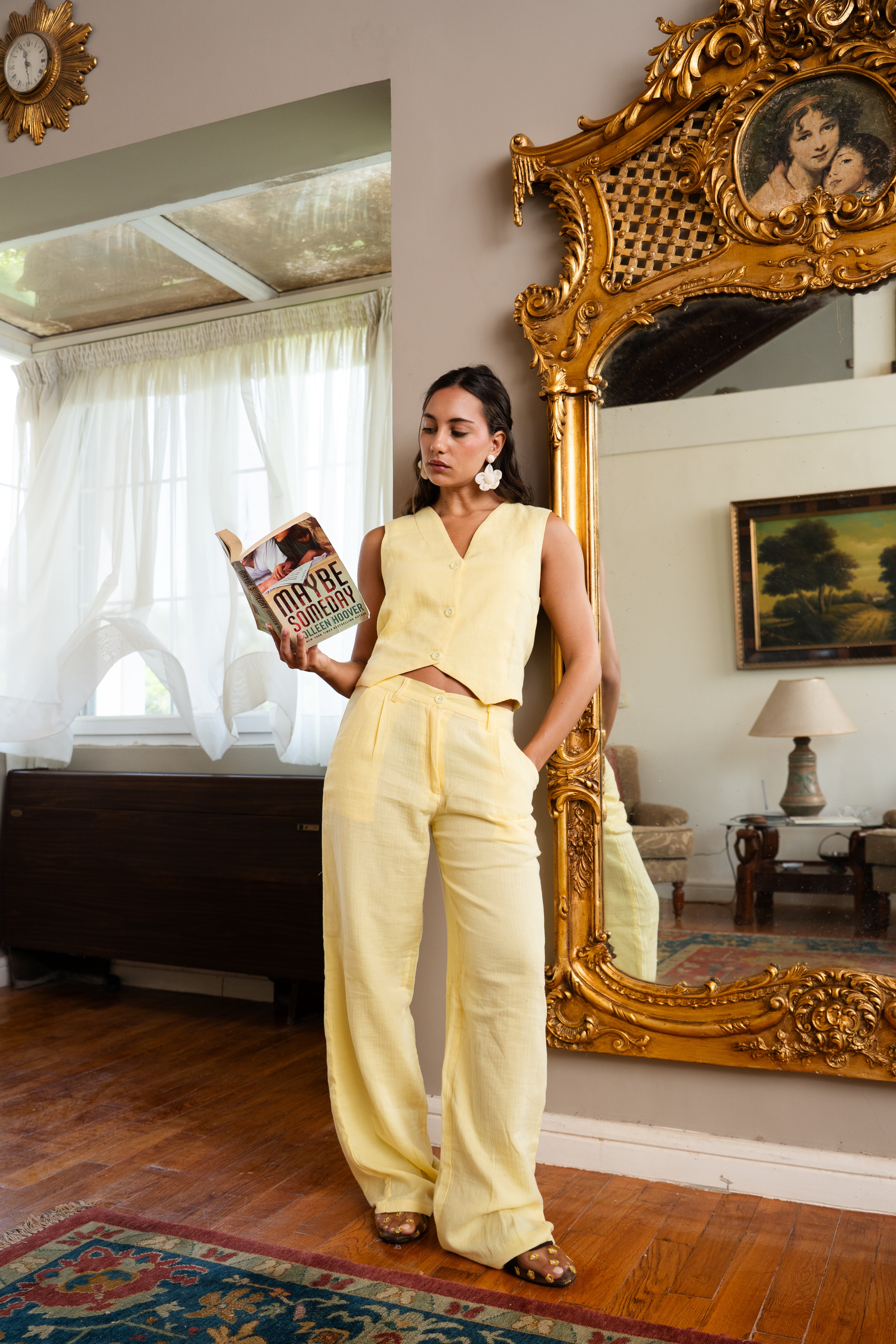 The Vested Linen - Yellow