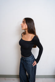 Structured Square Long Sleeve