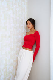 Structured Square Long Sleeve