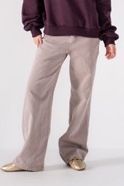 The Pale Wide Leg Denim