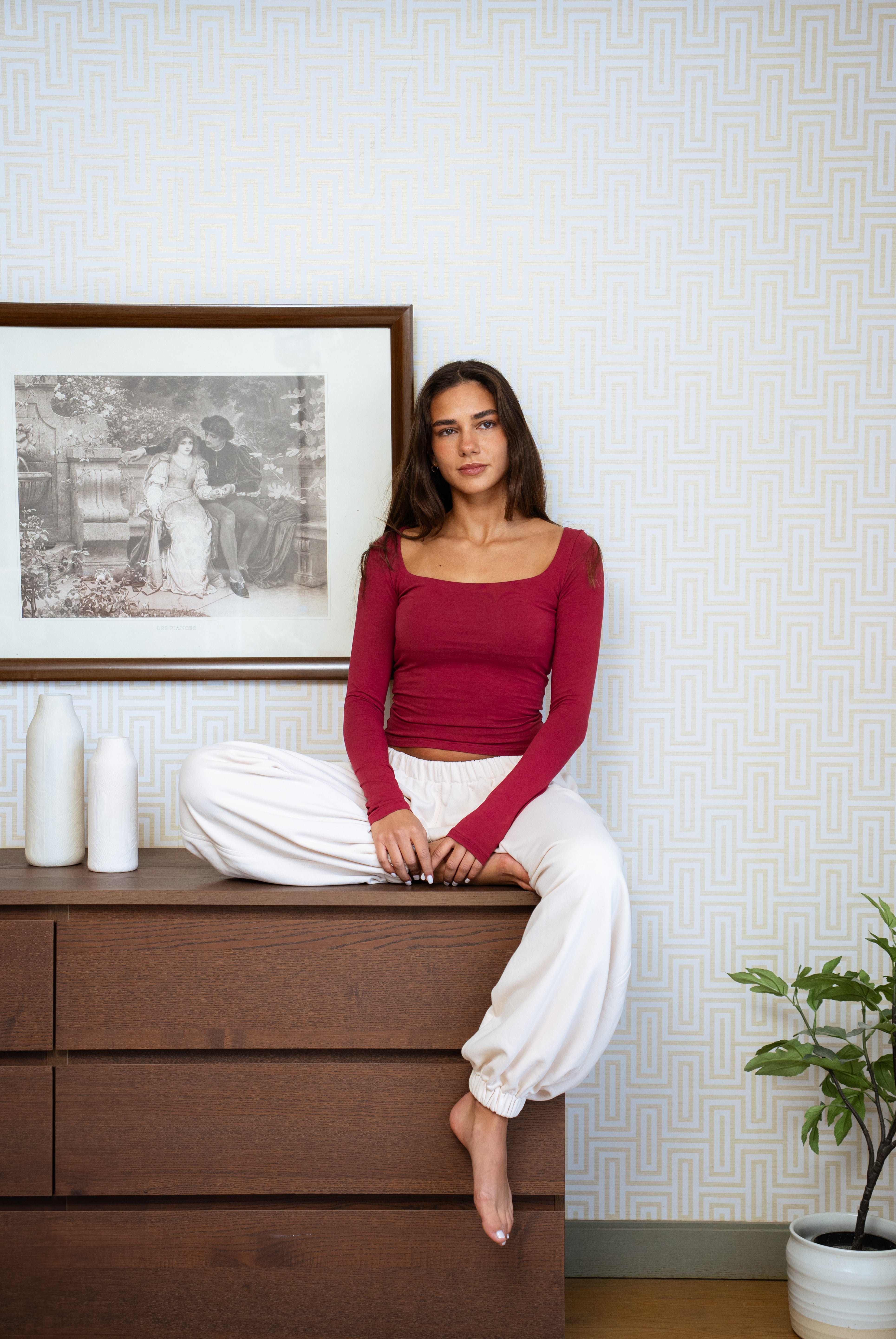 Structured Square Long Sleeve