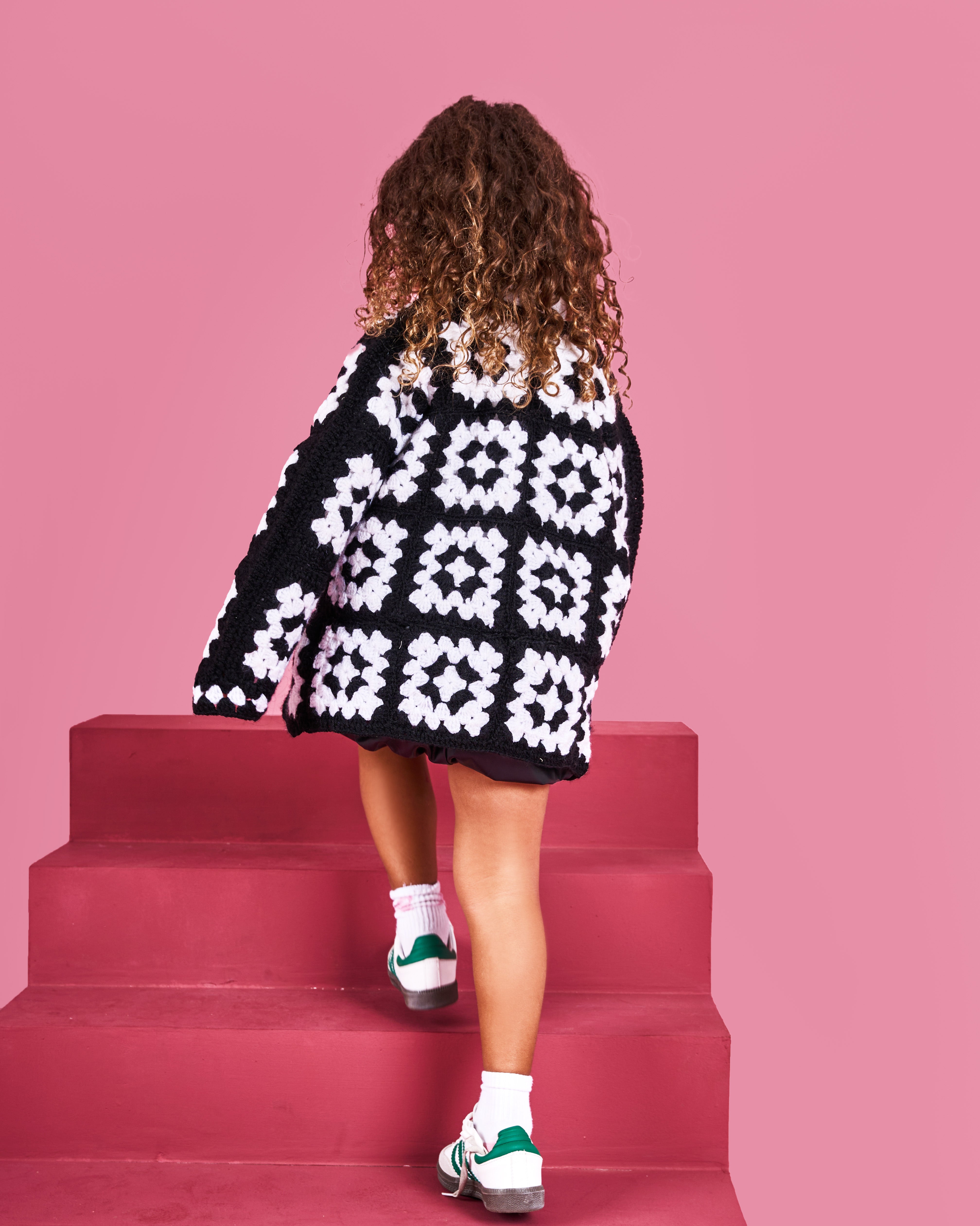 Kids The Garden Crochet Jacket