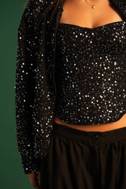 The Bling Bustier - Black