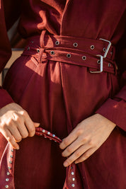 The Classic Trench - Burgundy