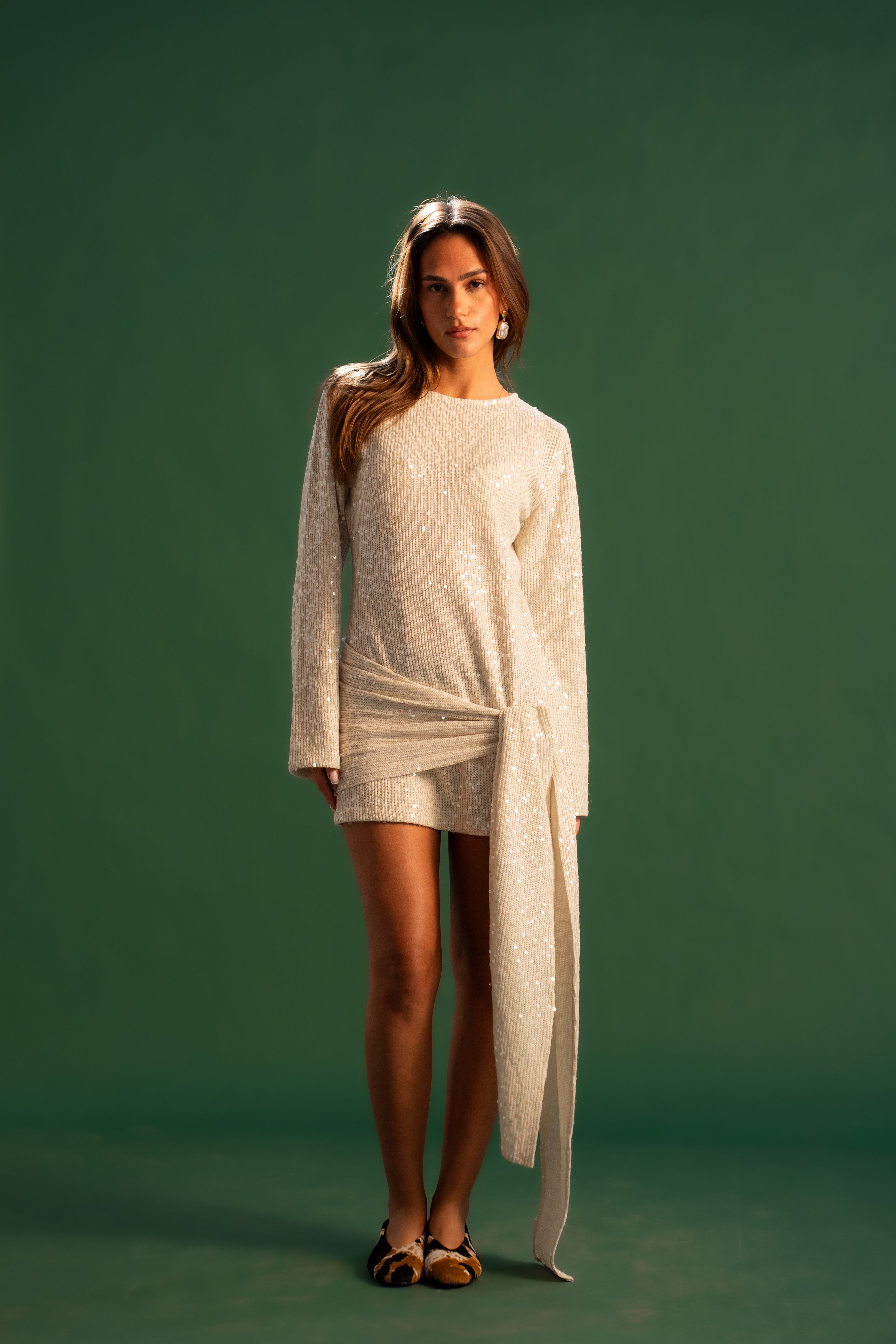 The Bling Wraparound Dress