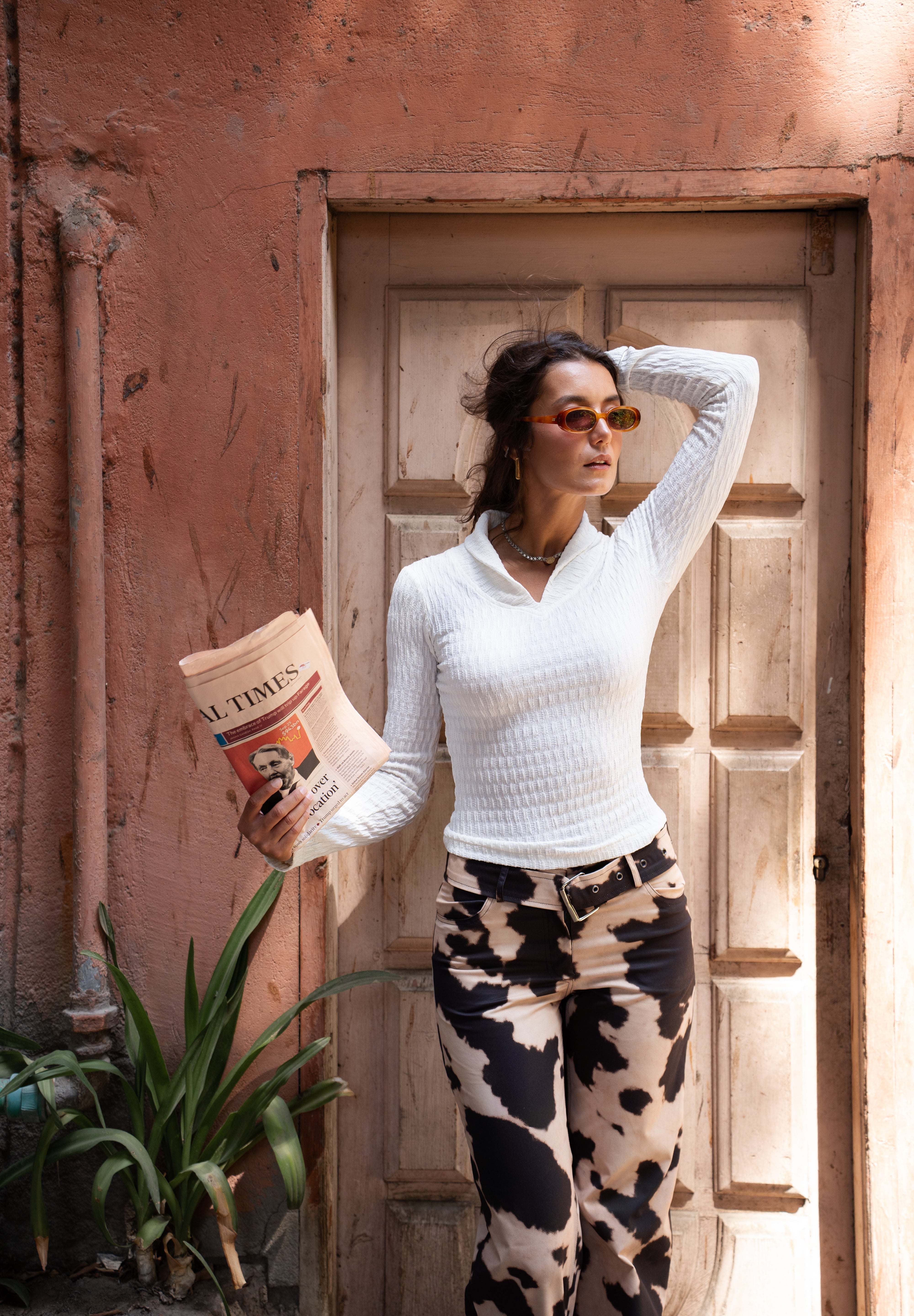 The Collar Up Sweater