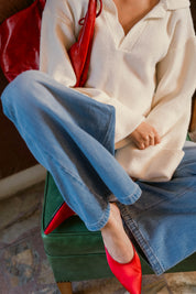 The Knitted Polo Sweater