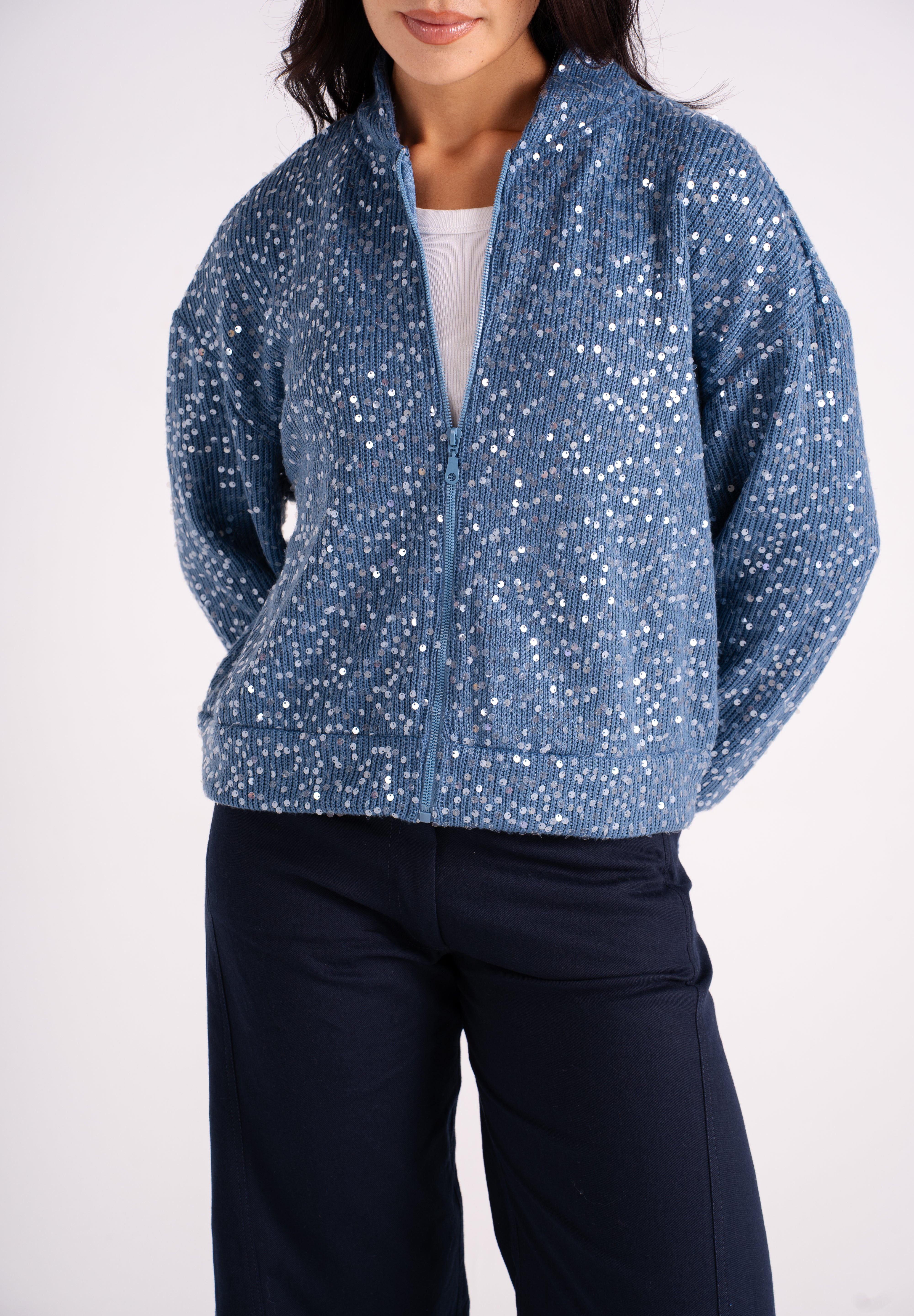 The Aqua Sequence Jacket