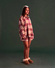 The Cozy Checkered Pajama Set