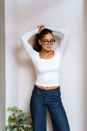 Structured Square Long Sleeve