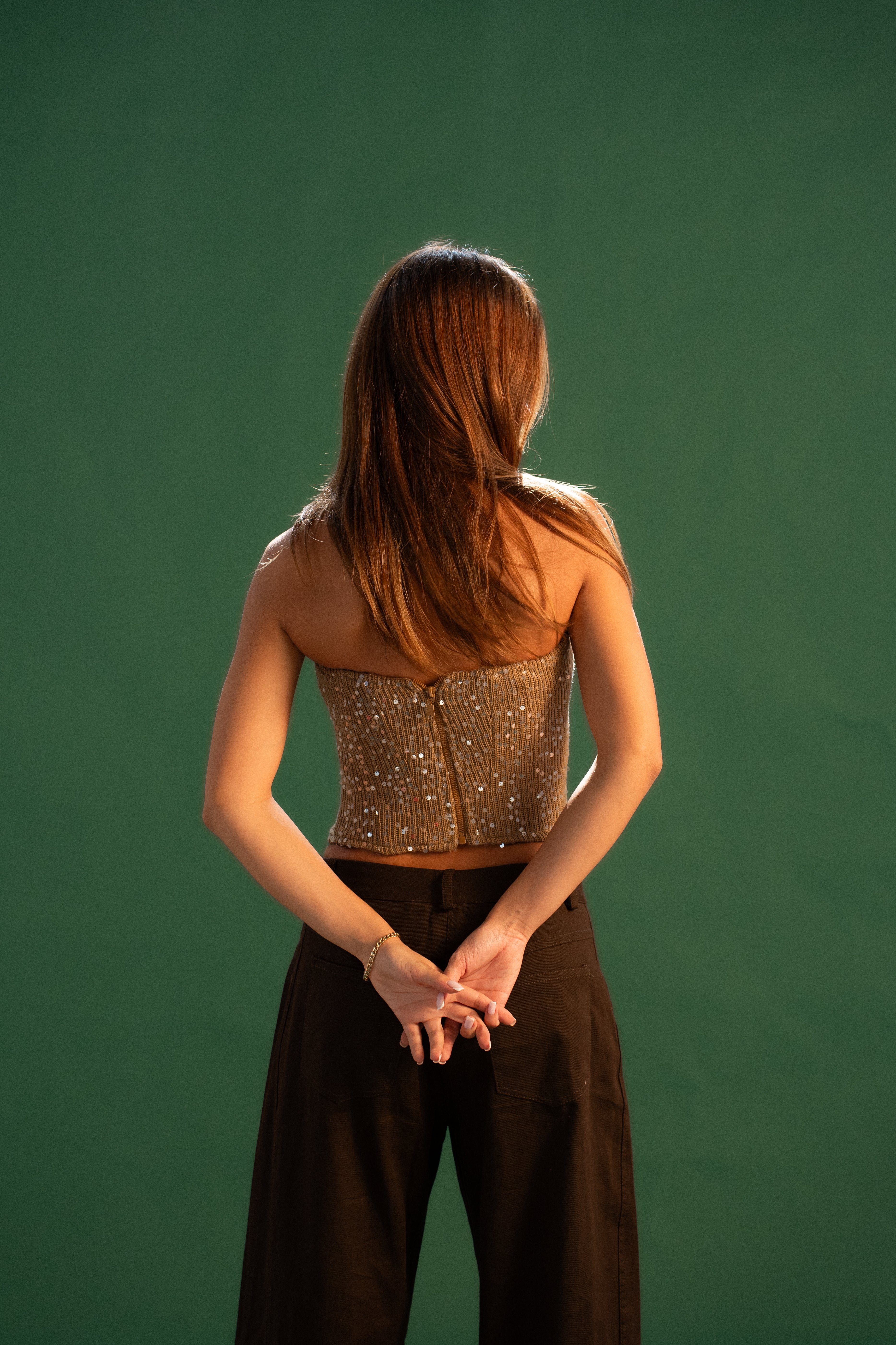 The Bling Bustier - Caramel