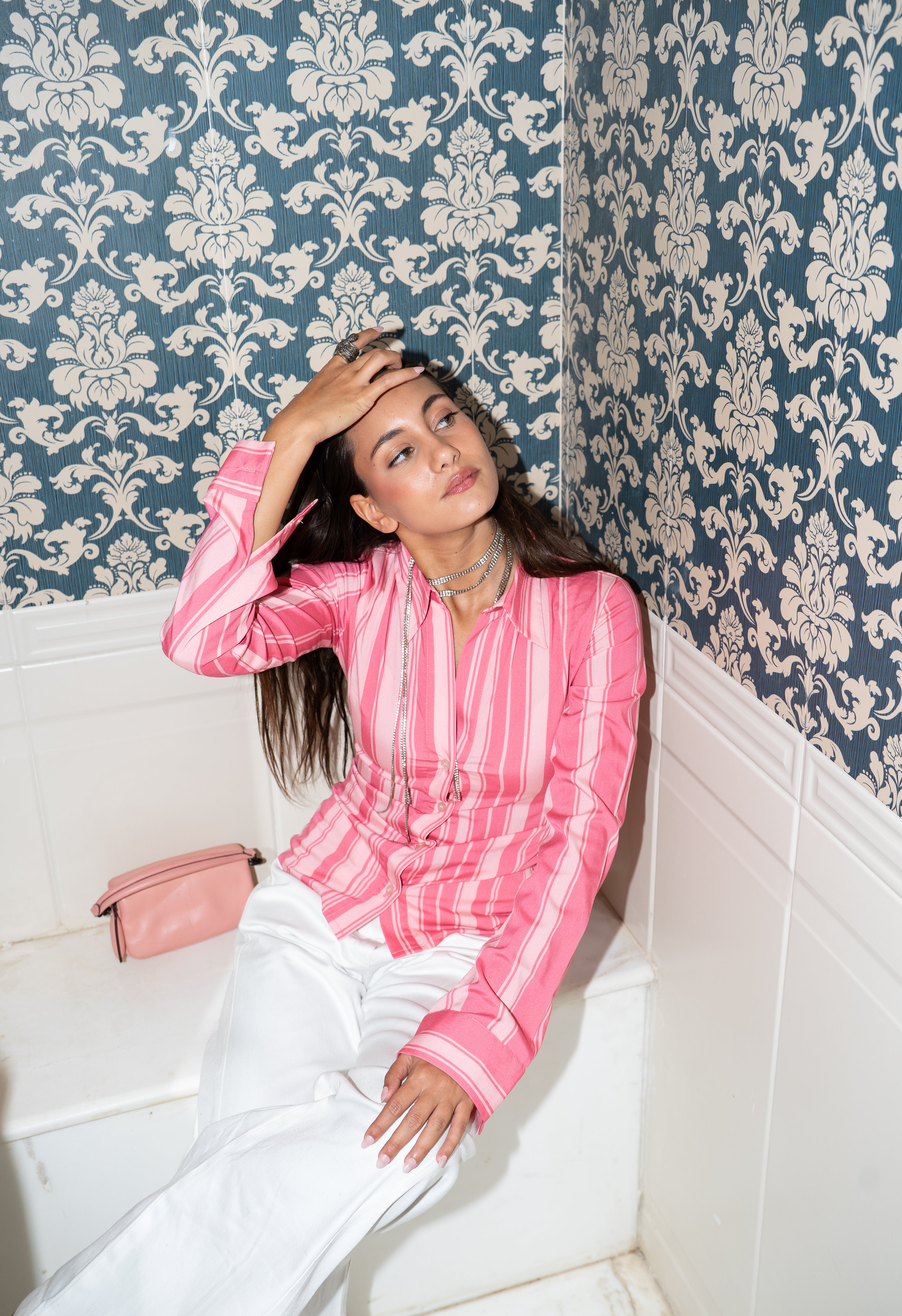 Pink Candy Cane Shirt