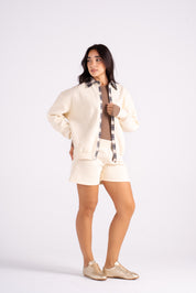 The Short Suit Shorts - Off White