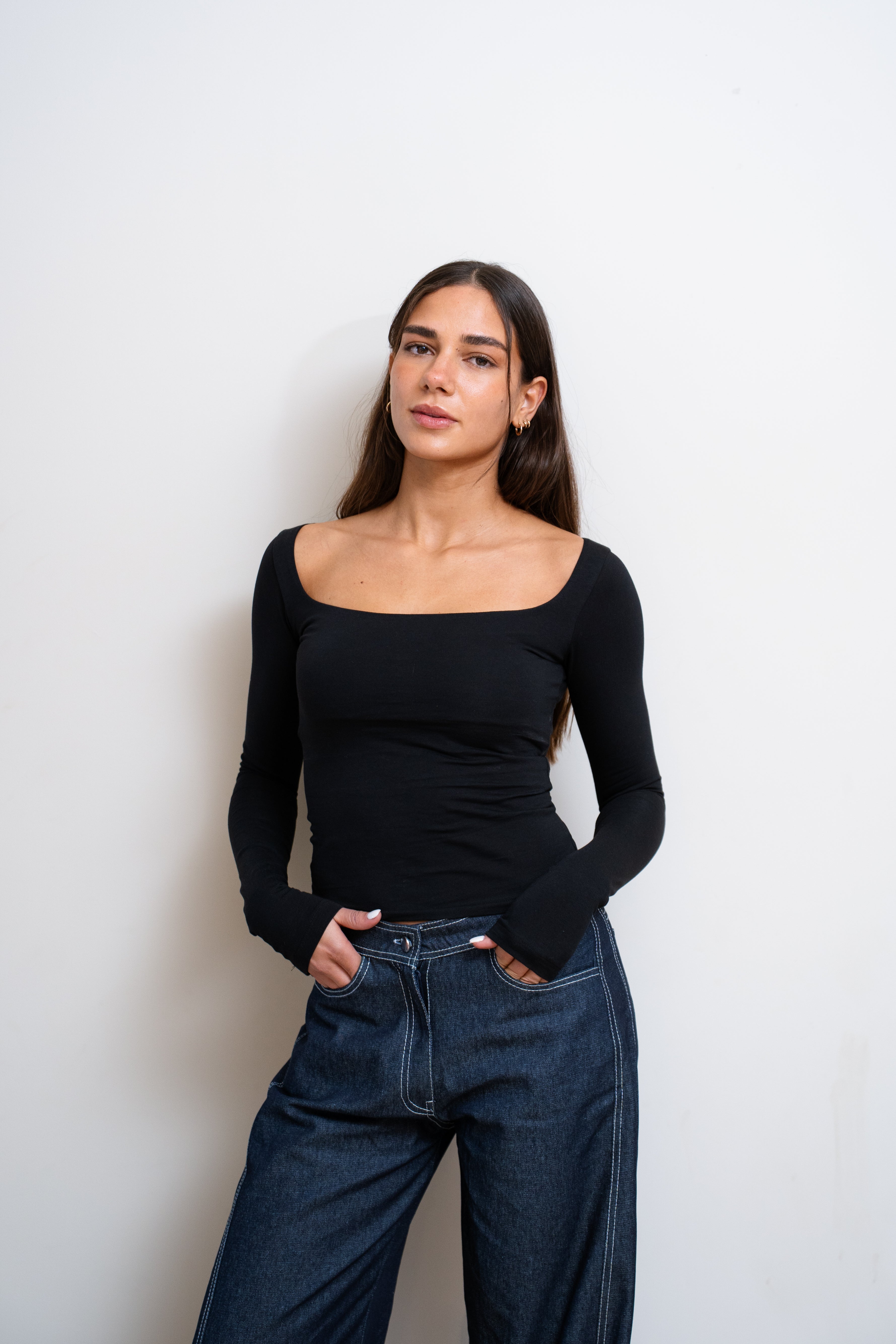 Structured Square Long Sleeve