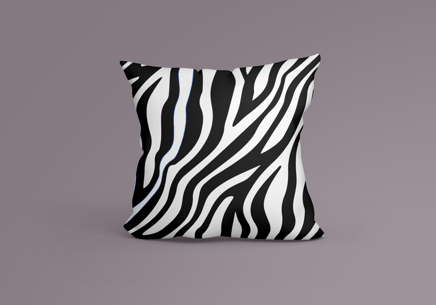 Zebra Pattern Cushion