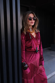 Fayrouz Set - Burgundy