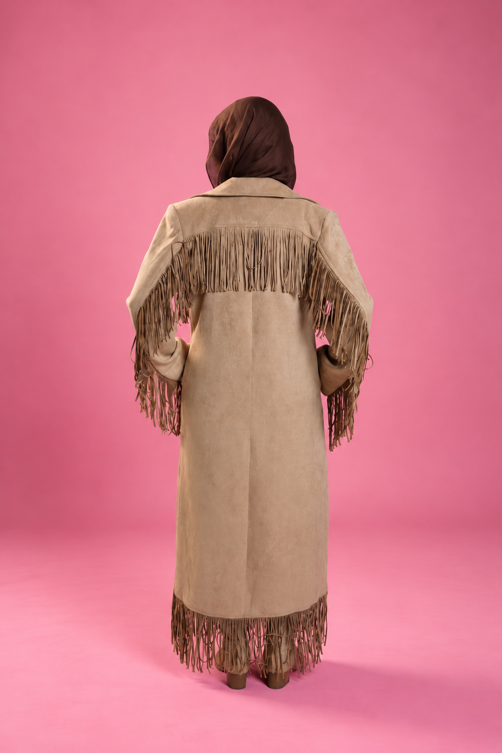 The Fringe Suede Coat