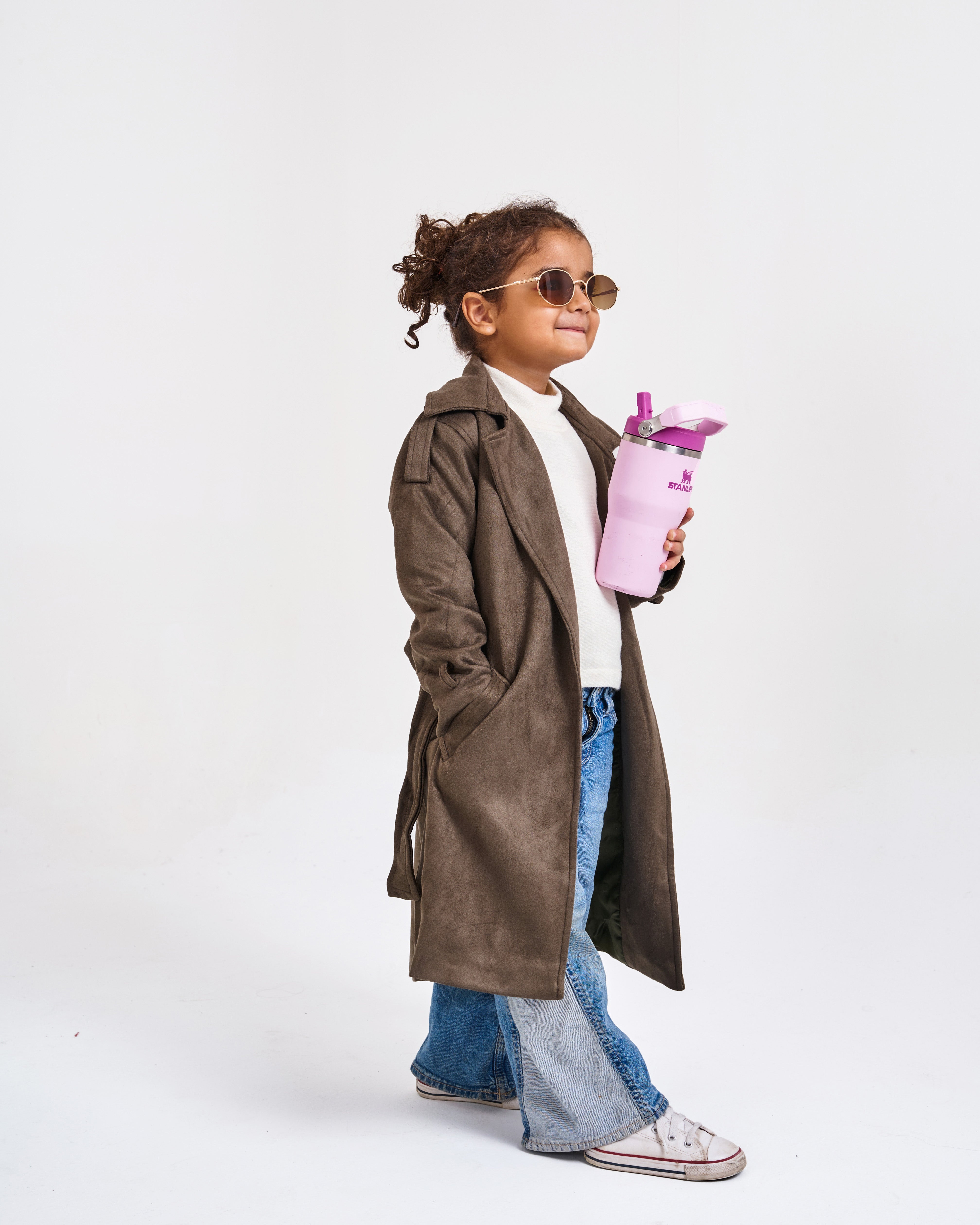 Kids Velvet Coat