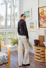 The Polka Dot Creme Pants