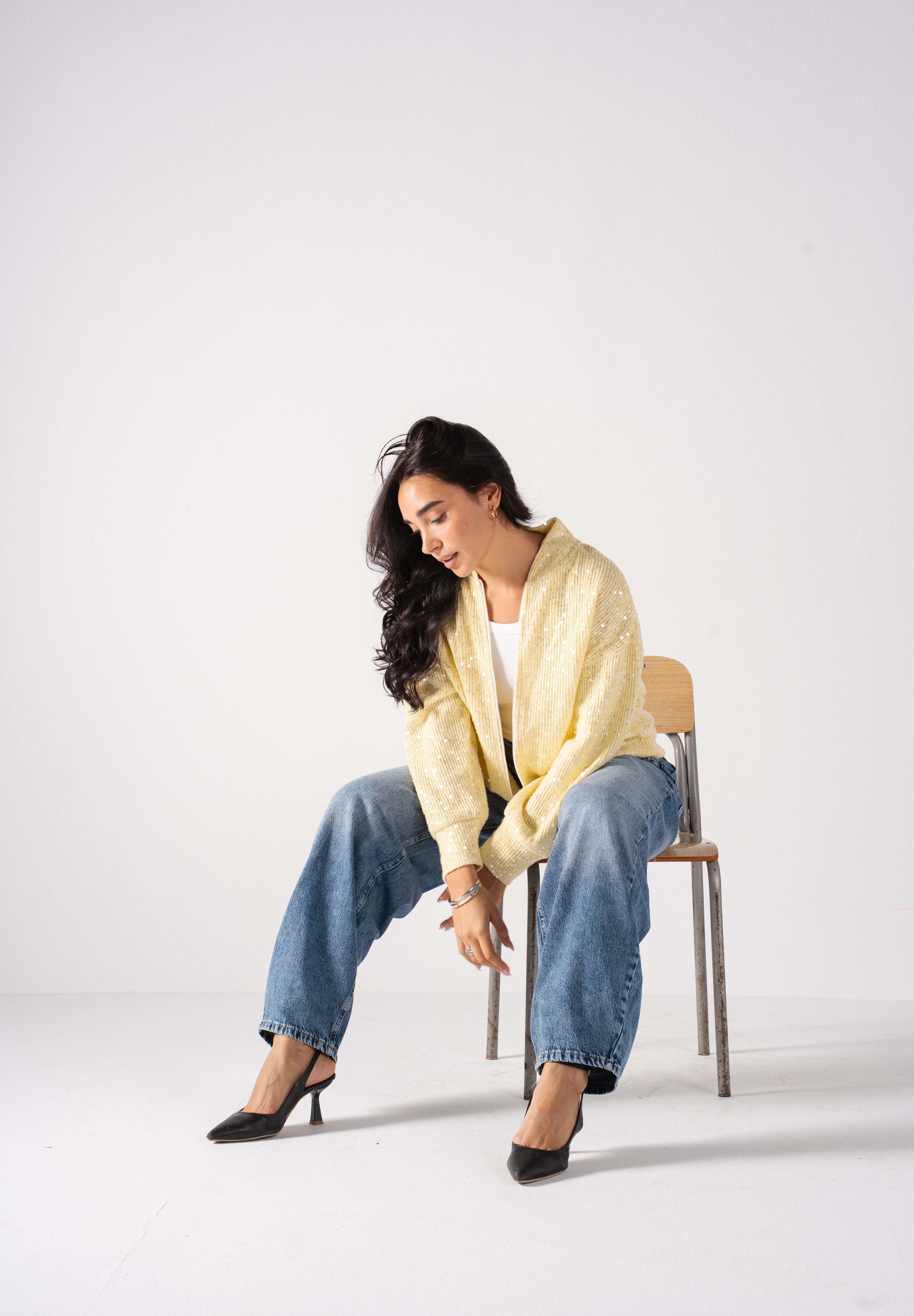 The Bling Jacket - Yellow