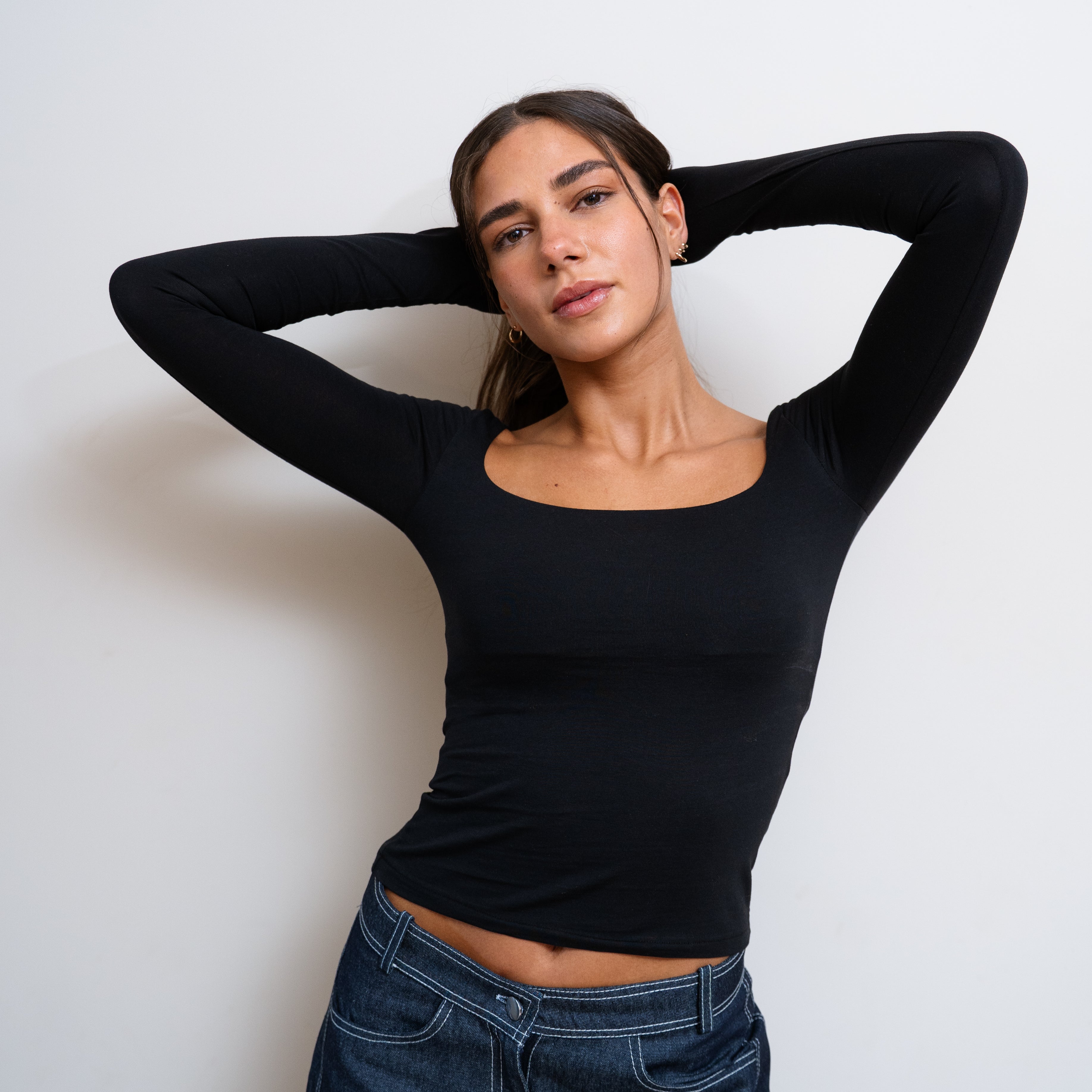 Structured Square Long Sleeve