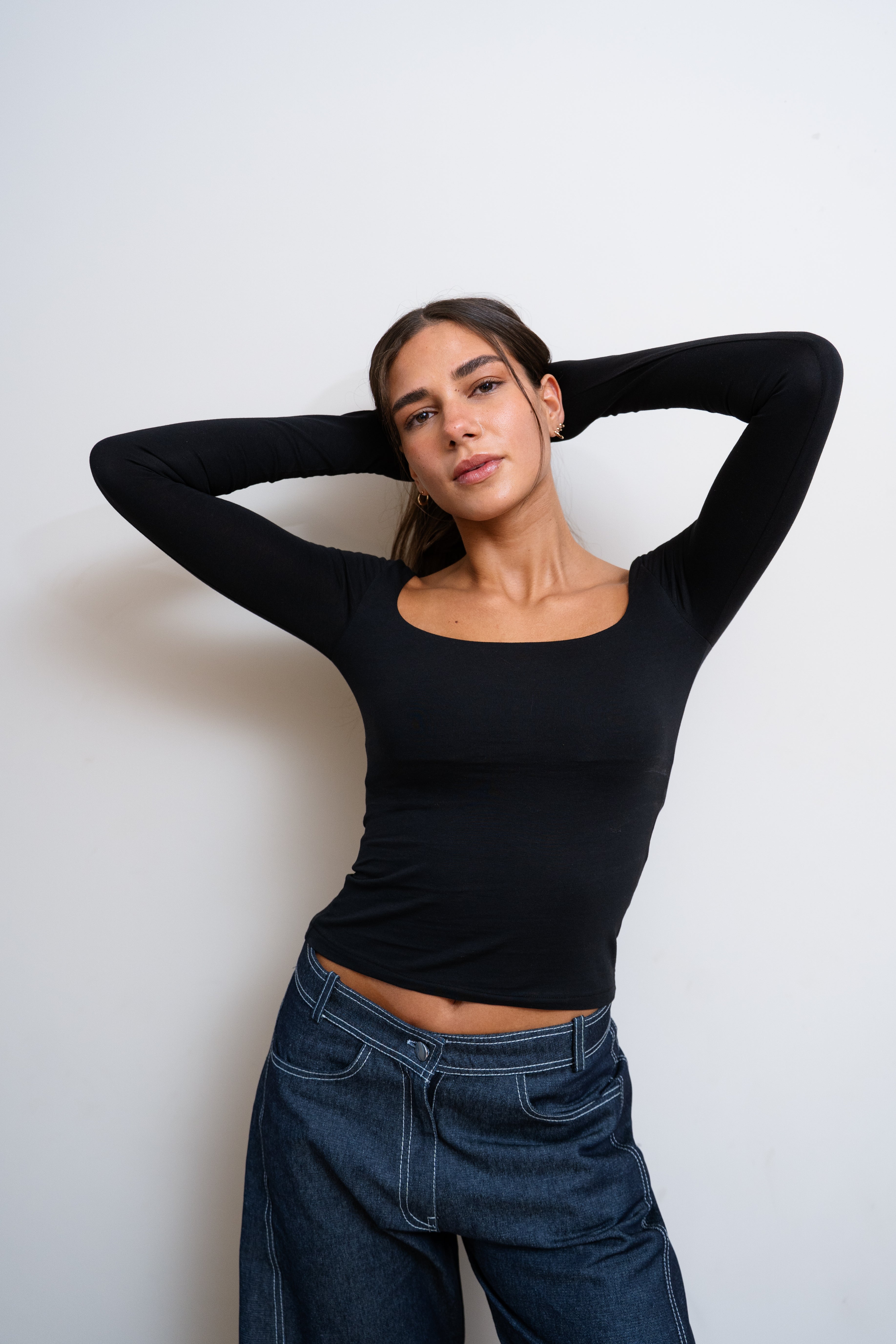 Structured Square Long Sleeve