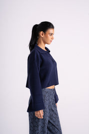 The Knitted Polo Sweater