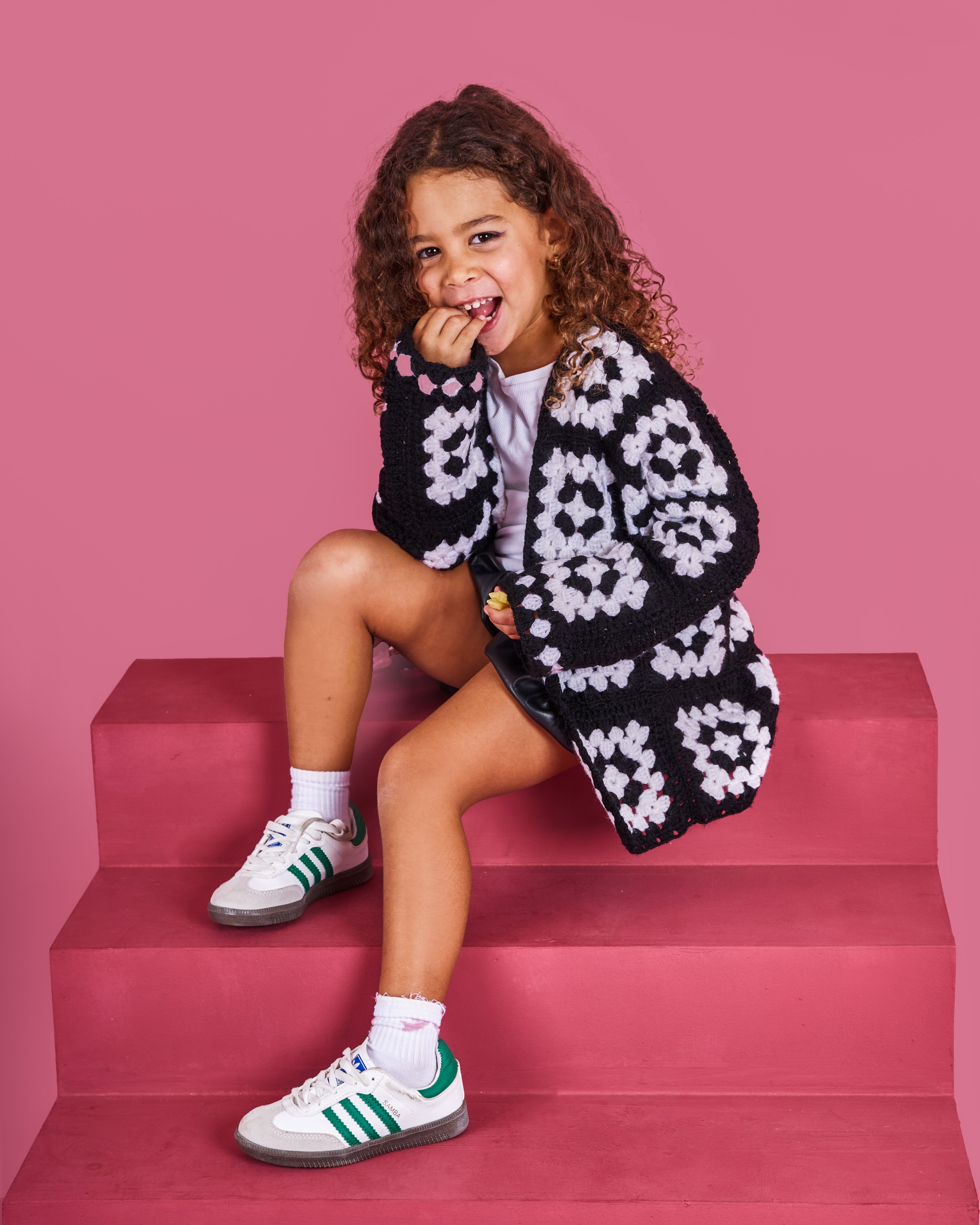 Kids The Garden Crochet Jacket